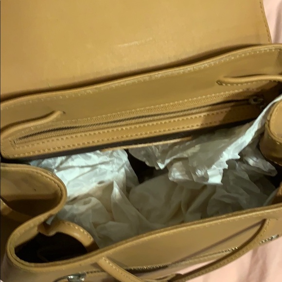 Vintage Tan Coach Backpack - Picture 5 of 6